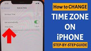 How to Change Time Zone on iPhone