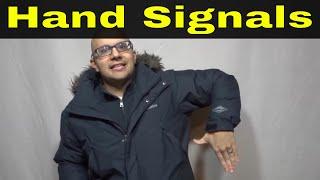 Driving Test Tip-Review Driving Hand Signals