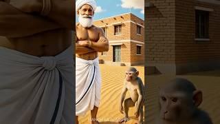 Farmer and Monkey Build a Home, But Flood Destroys Everything #ai #farmer