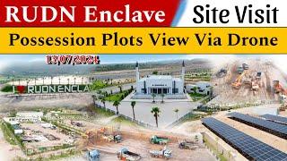 RUDN Enclave _ Site Visit _ Possession Plot View Via Drone _ 13/07/2024