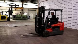 Toyota 7FBEU20 3 Wheel 3000 lb. Capacity 36V Electric Forklift