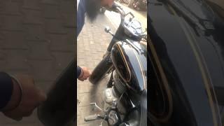 install monogram sticker fuel tank Bullet 350