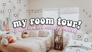 MY ROOM TOUR *i live in a sorority house*