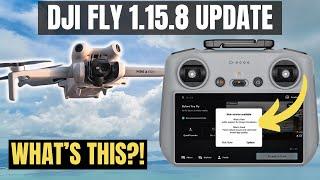 DJI FLY APP 1.15.8 Update Review & Test - Should You Install?