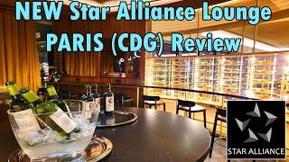 NEW PARIS (CDG) Star Alliance Lounge Review Airside Non-Schengen