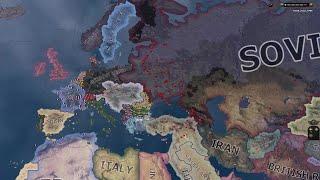 WW1 Borders in 1936 historical- Hoi4 Timelapse