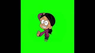 Ronnie Anne dancing green screen