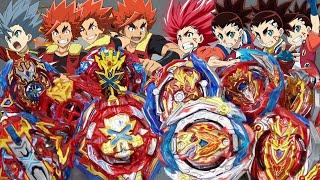 EVOLUTION CLASH! | All Achilles VS All Xcaliburs FULL GENERATION Marathon Battle | Beyblade Burst BU