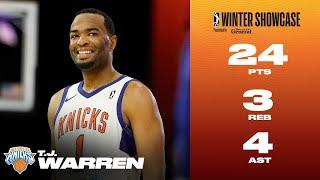 T.J. Warren Posts 24 PTS To Lift Knicks To Another Showcase Championship