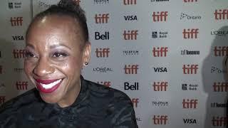 IN FABRIC Premiere Interviews Peter Strickland, Marianne Jean-Baptiste, Gwendoline Christie