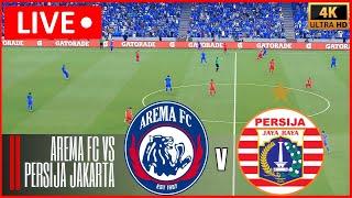  Live Arema FC vs Persija Jakarta | BRI Liga 1 Indonesia | Live Match eFootball Score