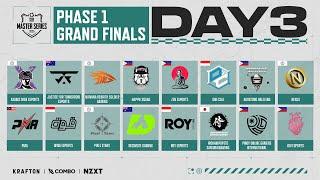 PUBG Master Series 2025 Phase 1 - Grand Finals Day 3