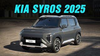 Kia Syros 2025 - Tân binh gầm cao cỡ nhỏ đầy tính năng, về Việt Nam cạnh tranh Hyundai Venue!