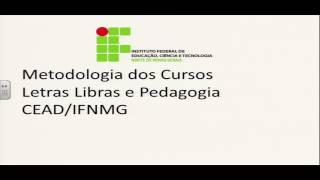 Transmissão ao vivo de ESTUDIOEAD IFNMG