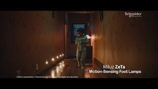 Schneider Electric Miluz ZeTa Motion Sensing LED Foot Lamps