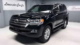 1-owner 2017 Toyota Land Cruiser with a great service history and includes a warranty!