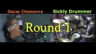 OSCAR CHAMORRO VS SICKLY DRUMMER (DRUM BATTLE)