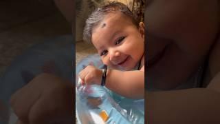 so cute baby boy enjoyed tummy time #bhojpuri #babyboy #sohar # newborn baby