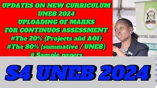 S4 UNEB UCE 2024 New curriculum setting/ Final assessment by UNEB.