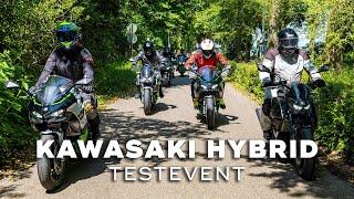 Kawasaki Ninja 7 Hybrid en Z 7 Hybrid testevent