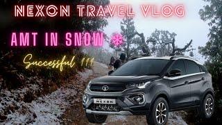 NEXON को बर्फ मे लेकर चल दिए | TATA NEXON TRAVEL VLOG ROAD TRIP | NIKHIL RANA