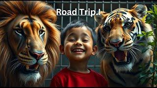 Tiger and Lion's Wild Journey - Unlikely Friendship Brings Joy #animals #adventure #friends