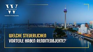 Welche steuerlichen Vorteile haben Renditeobjekte?