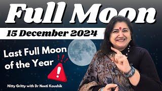 LAST FULL MOON OF THE YEAR  POWERFUL RITUAL