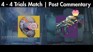 Dissonance is rough in solo | 4-4 Trials Game | Post Commentary