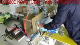 Semi Auto Baby Pamper Diaper Packing Wrapping Machine---whatsapp:+86-15159281187