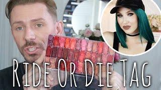 JACLYN HILL RIDE OR DIE MAKEUP TAG!