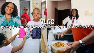 Going To Senior School, Dealing With An Infection + The Perks Of My Job As A Content Creator | VLOG