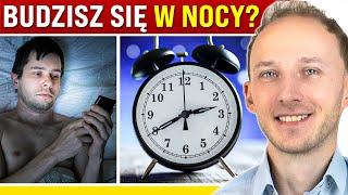 Dlaczego przebudzasz się w nocy? Jest na to wyjaśnienie | dr Bartek KRÓCEJ