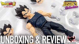 Vegeta Dragon Ball Super: Super Hero S.H.Figuarts Unboxing & Review