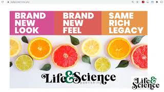 Official Brand Launch -The NEW Life & Science Publishing