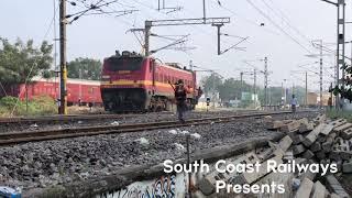 SOUTH COAST RAILWAYS INTRO || UNOFFICIAL || PRESENTED BY RAILFAN RAVELA MAHESH || INDIAN RAILWAYS ||