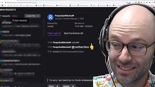 Northernlion does unban requests.