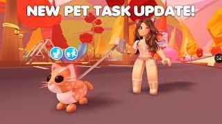 NEW Pet task update in Adopt me!