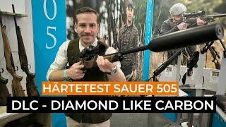 JP Sauer & Sohn - Härtetest für die Sauer 505 auf der Messe Jäger - und Schützentage in Grünau