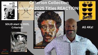 Criterion Collection January 2025 Titles REACTION!