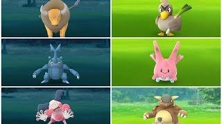 ALL REGIONAL EXCLUSIVES: Heracross, Corsola, Mr. Mime, Farfetch, Tauros & Kangaskhan - POKÉMON GO