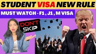 US Student Visa Interview Resume With New Rules in 2025| F1 Visa Interviews Are Back-Rules Explained