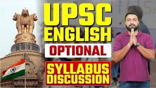 UPSC English Literature Syllabus for IAS Mains 2024 ! UPSC Optional English Complete Syllabus 2024!