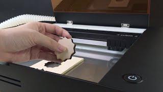 [Cubiio 2: Laser Cutter & Metal Engraver] Cut 5mm Wood 切割5mm木板