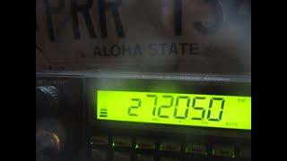 CB radio AM skip on channel 20 Mississippi contact on a quiet day
