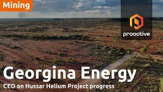 Georgina Energy CEO on next steps following Hussar site inspection