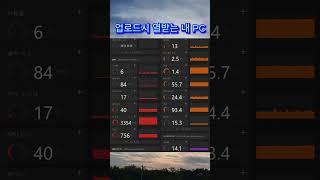 [일상V로그]생활브이로그 유튜브 영상 올릴때의 컴퓨터에서 일어나는일