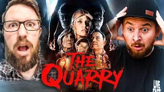 Das ERSTE mal THE QUARRY | HORROR STORY GAME | KOOP mit @slivooo PART 1