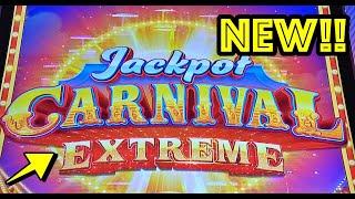 BRAND NEW! TONS OF BIG WINS ON JACKPOT CARNIVAL EXTREME!