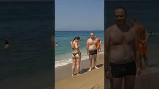 ️ Beach walk in Antalya - Turkey #viral #turkey #welcometothebeach